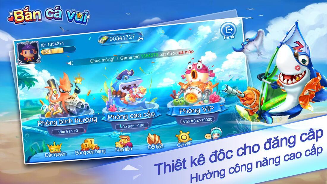 Khám phá game bắn cá vui