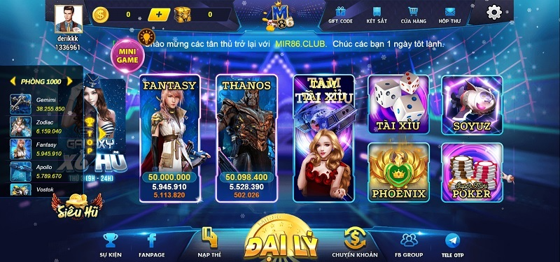 Game slots  