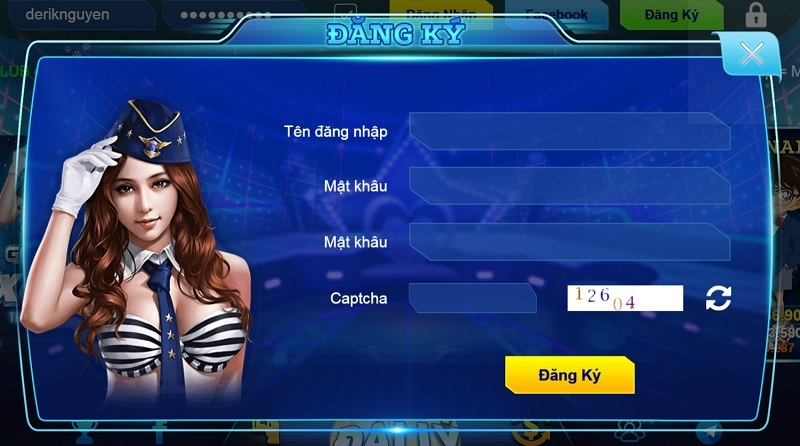 Cách đăng ký tài khoản game bài Mir86 Club