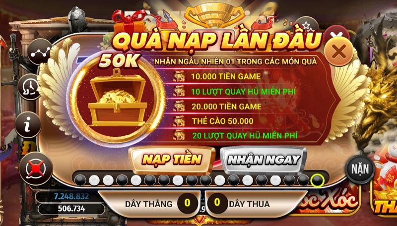 Khuyến mãi tại cổng game bài Net79 club