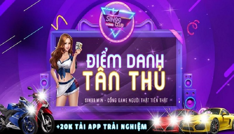 Khuyến mãi hấp dẫn tại game bài Sin99